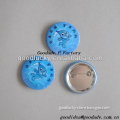 Novelty shirt button pin with round shape
